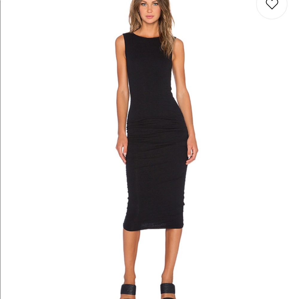 James Perse Open Back Skinny Dress